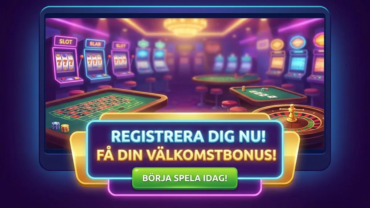 Registrera med bonus